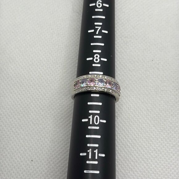 NWOT Size 9 multi stone band - Picture 4 of 4